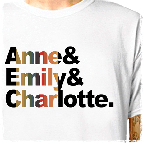 T-Shirt: The Bronte Sisters (Anne, Emily & Charlotte) / LazyCarrot