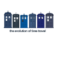 Doctor Who Tardis Evolution t-shirt