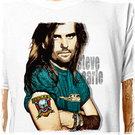 T-Shirt: STEVE EARLE and the DUKES - FEAR NO EVIL (Copperhead Road) LazyCarrot
