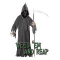 gardeninggothic grim reaper tshirt