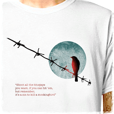 T-Shirt: TO KILL A MOCKINGBIRD - LazyCarrot