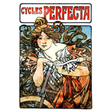 Cycle - Art Nouveau - Mucha