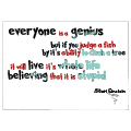 albert einstein judge a fish  inspirational 