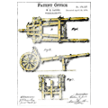 gardening wheelbarrow patent tshirt