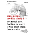 Slinky - funny vintage toys tshirt