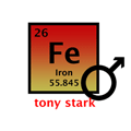Iron Man - superhero geek tshirt
