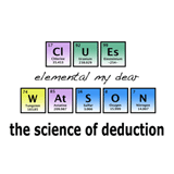 periodic table Sherlock Holmes science tshirt