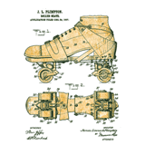 Roller Skates Patent Application tshirt