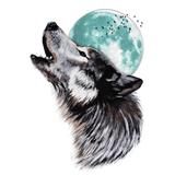 Howling  Wolf t-shirt